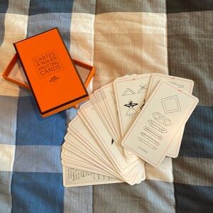 Hermes Knotting Scarf Cards